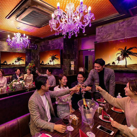 渋谷の個室貸切・法人宴会ならパセラ！大型モニター完備／送別会・表彰会・達成会