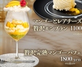 料理メニュー写真&nbsp;マンゴーパフェ