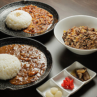 系列店で人気のカレーやこだわり肉料理をお手頃に