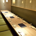 10名様前後のご宴会にピッタリの掘りごたつ個室♪落ち着いた空間で素敵なひと時を♪