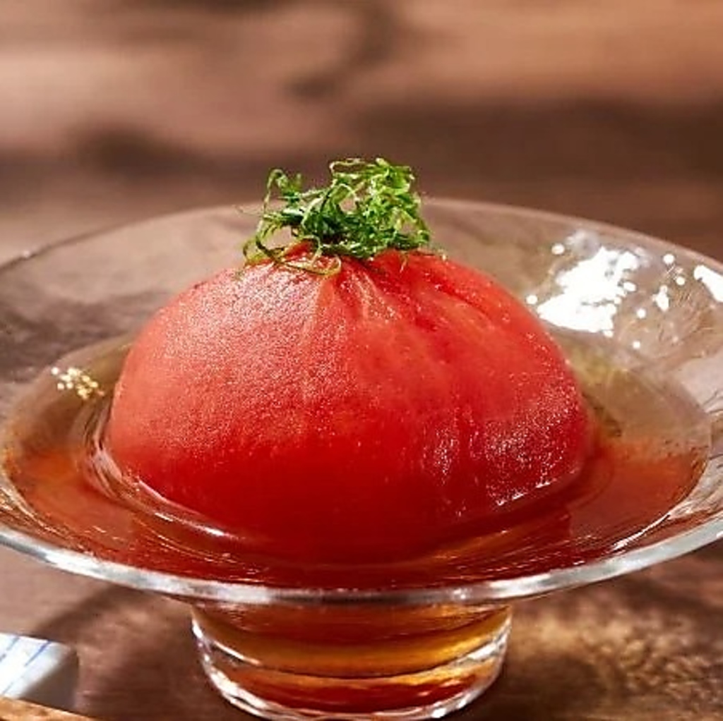 少し変わったおでんも☆トマトのおでん♪