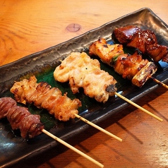 焼き鳥おまかせ盛り 3本