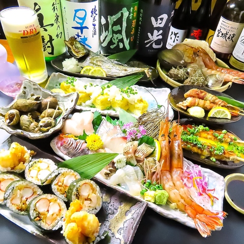 厳選仕入れの海鮮どれも鮮度抜群！心躍る豪快な逸品たちを堪能できる白子飲みの新定番