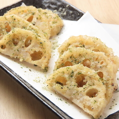 レンコンの唐揚げ 海苔しお