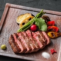 料理メニュー写真&nbsp;黒毛和牛ランプステーキ