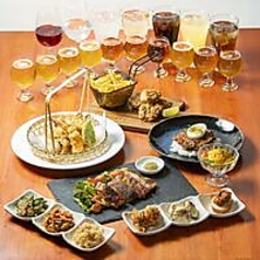 funs brewing BEERHOUSE OSAKA ファンズ ブルーイング ビアハウスのコース写真