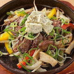 砂肝 ガリバター焼き