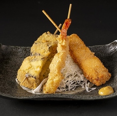 串揚げ3種盛り