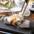 料理メニュー写真&nbsp;京魚　天然鱧と国産鰻の備長炭焼き　～焼き雲丹と粒山椒～