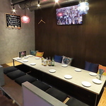 開放的な店内での貸切は15名様～最大32名様まで可能◎会社宴会や各種飲み会にご利用ください♪