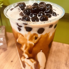 黒糖タピオカミルクティーの写真