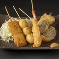 料理メニュー写真&nbsp;串揚げ5種盛り