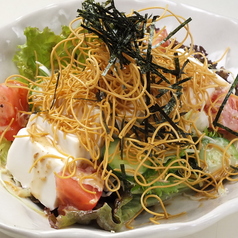 豆富のパリパリサラダ