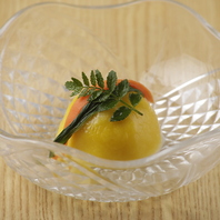 季節の野菜　白玉饅頭