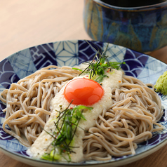 月見とろろ蕎麦 十割そば　冷・温