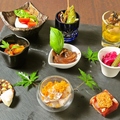 料理メニュー写真&nbsp;前菜色々盛合せ