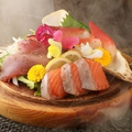 料理メニュー写真 鮮魚の藁焼き 3種盛