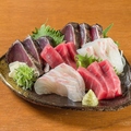料理メニュー写真&nbsp;刺身３種盛り
