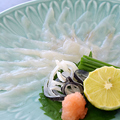 料理メニュー写真&nbsp;[下関直送]　とらふぐ薄造り　15切