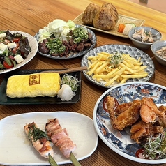 溶岩石炙りBistro勝丸のコース写真