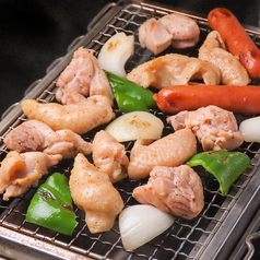 名物　こだわりのかしわ焼きの写真