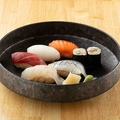 料理メニュー写真&nbsp;わたくしの握り寿司盛り合せ（6種）