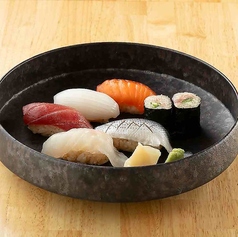わたくしの握り寿司盛り合せ(6種)