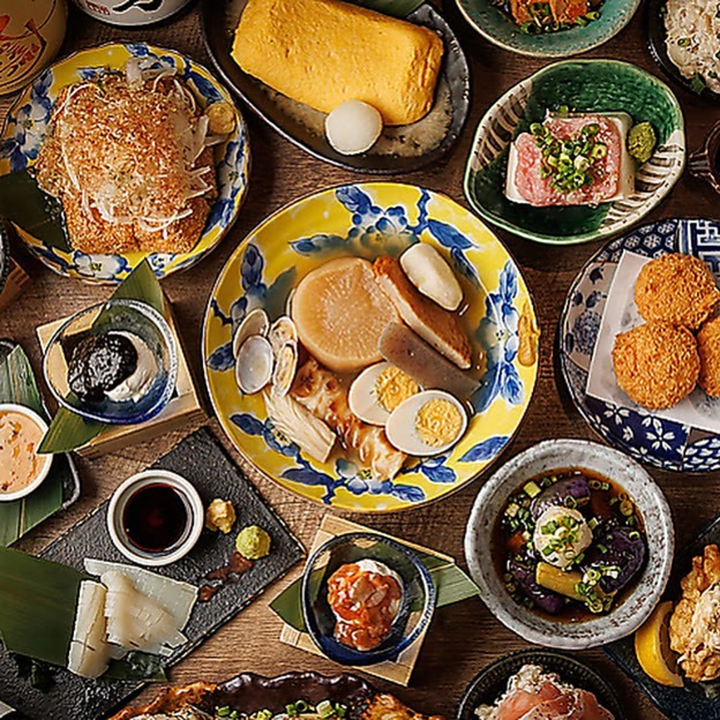 創作料理も多数あり！様々な方にお楽しみいただけます！