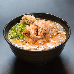 肉かすうどん