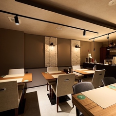 テーブル席です。