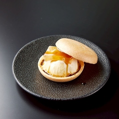 モナカアイス(和風わらび餅入)