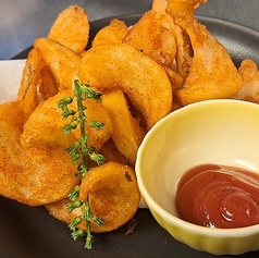 大盛りポテトフライ