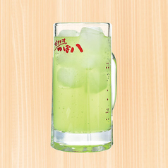 シャインマスカットサワー/アップルサワー/カルピスサワー/男梅サワー/オホーツクブルーサワー