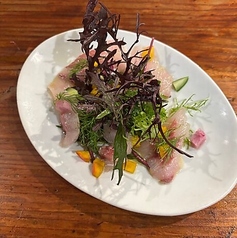 本日の鮮魚のカルパッチョ