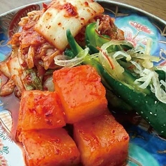 キムチの盛合わせ