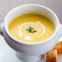 季節のポタージュスープ