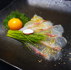 鯛刺しごま油