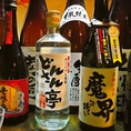 焼酎や銘柄のお酒も豊富に取り揃えております◎