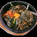 石焼ビビンバ！　煮込み牛すじ肉で濃厚な仕上がり