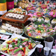 魚と炭と酒 はちおのコース写真