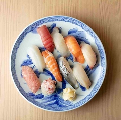 わたくしの握り寿司盛り合せ(9種)