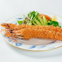 海老フライ(ライスorパン)