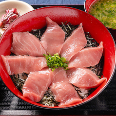 本まぐろ中とろ丼