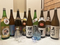 お料理に合うお酒多数取り揃え！