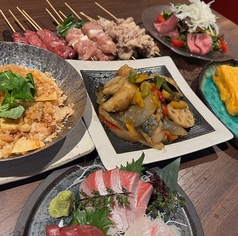 炭火串焼 椿のコース写真