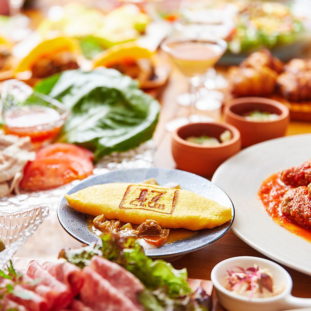 朝食ビュッフェ×ランチビュッフェとして、朝からお昼までお好きな時間にご利用いただけます。