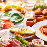 朝食ビュッフェ×ランチビュッフェとして、朝からお昼までお好きな時間にご利用いただけます。