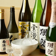 生ビールや焼酎、日本酒など、40種類以上のドリンク