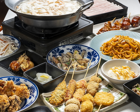 食べ飲み放題コースが大好評！会社やお仲間内でのお集まりでぜひご利用ください！