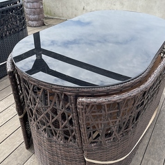 風にあたりながらおいしいお肉や野菜を焼いて楽しくお過ごしいただけます☆